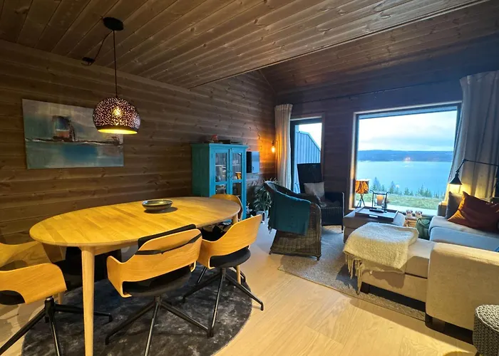 아파트 Moderne Pa Glomsrud Golsfjellet Vest 골